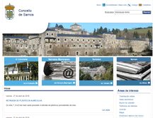 Tablet Screenshot of concellosamos.es